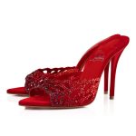 Christian Louboutin Lasera Strass Mule